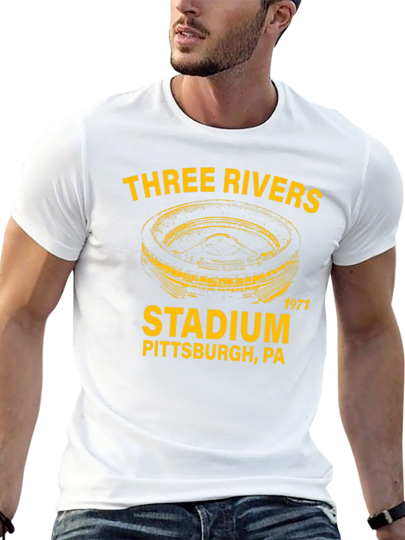 Three Rivers Stadium Pittsburgh PA T-Shirt
