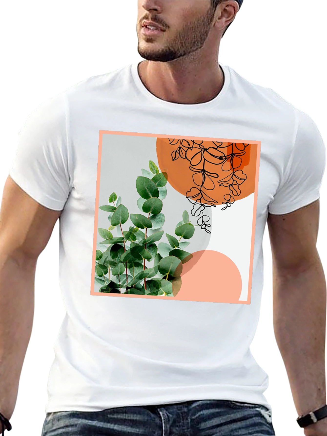 Botanical Graphic Tee - Stylish Comfort