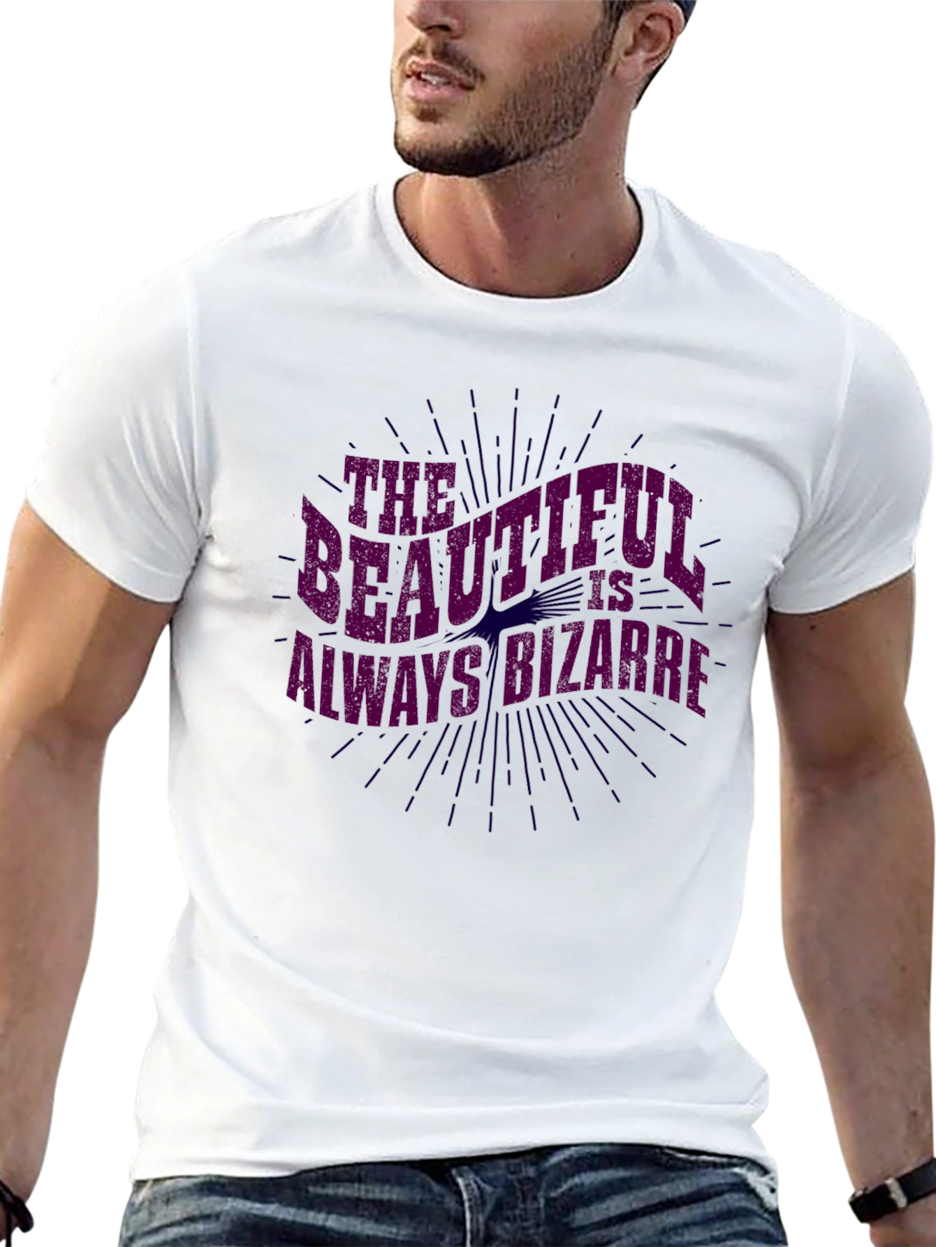 The Beautiful is Always Bizarre Graphic Tee