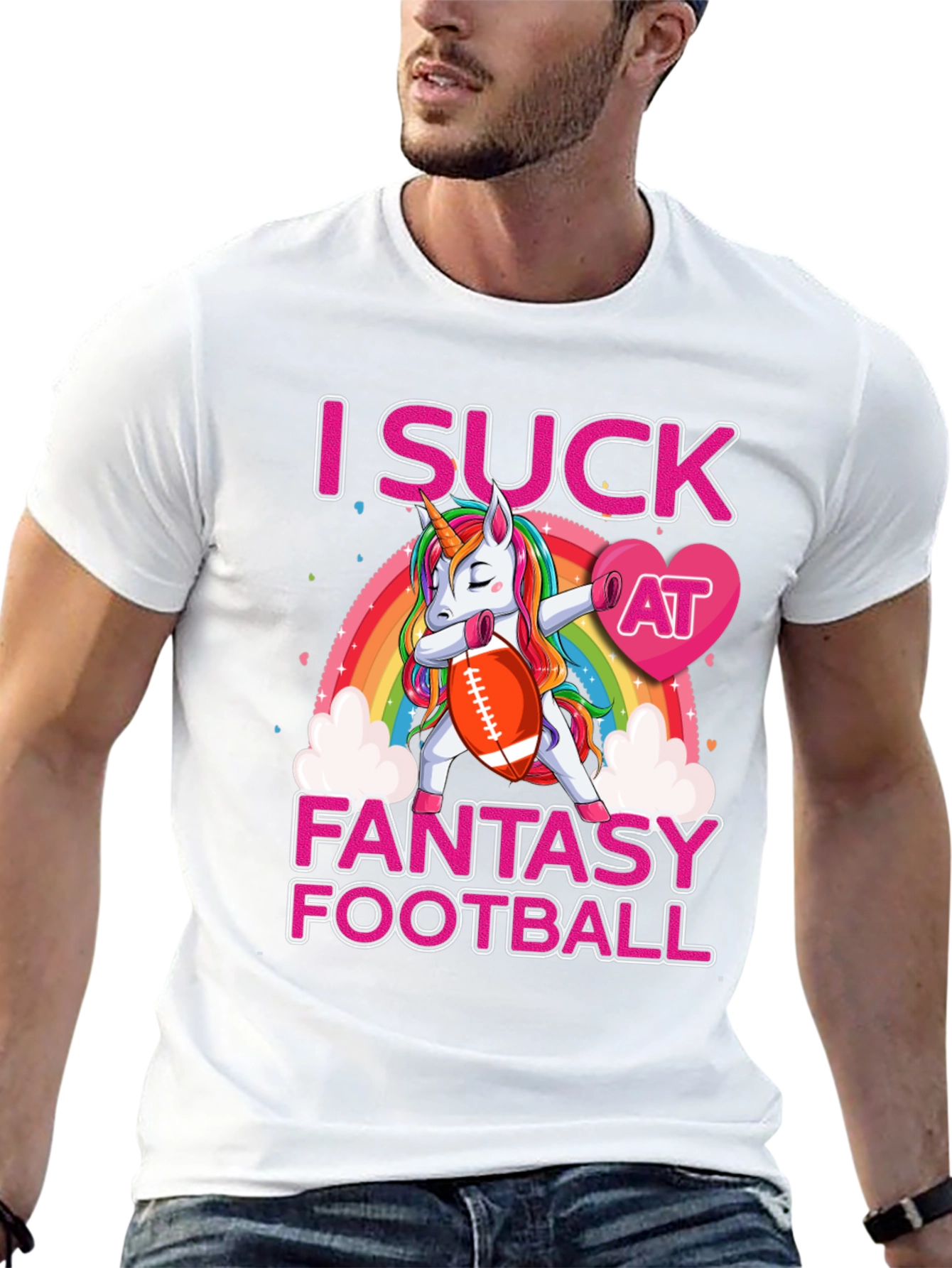 Fantasy Football Unicorn T-Shirt