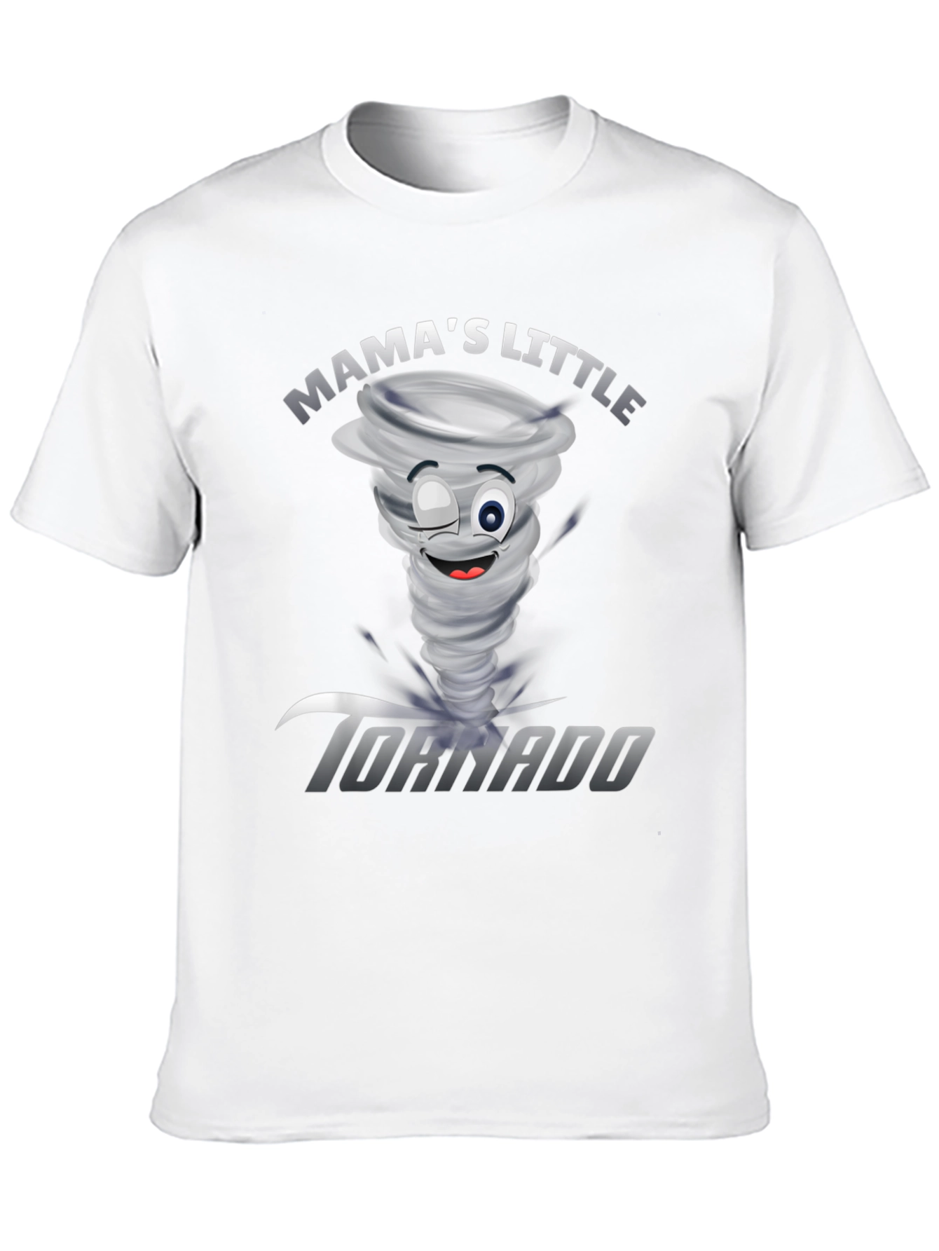 Mamas Little Tornado Funny Graphic Tee