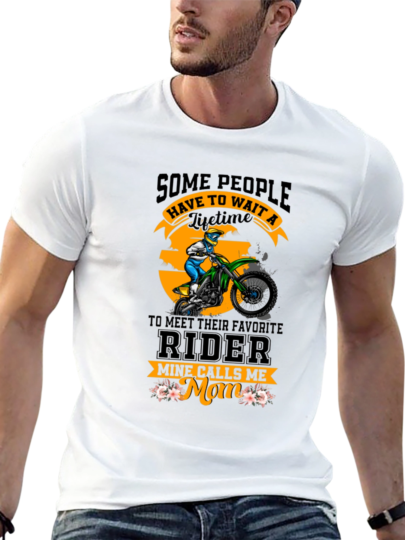 Dirt Bike Mom T-Shirt - Motorcycle Rider Tee