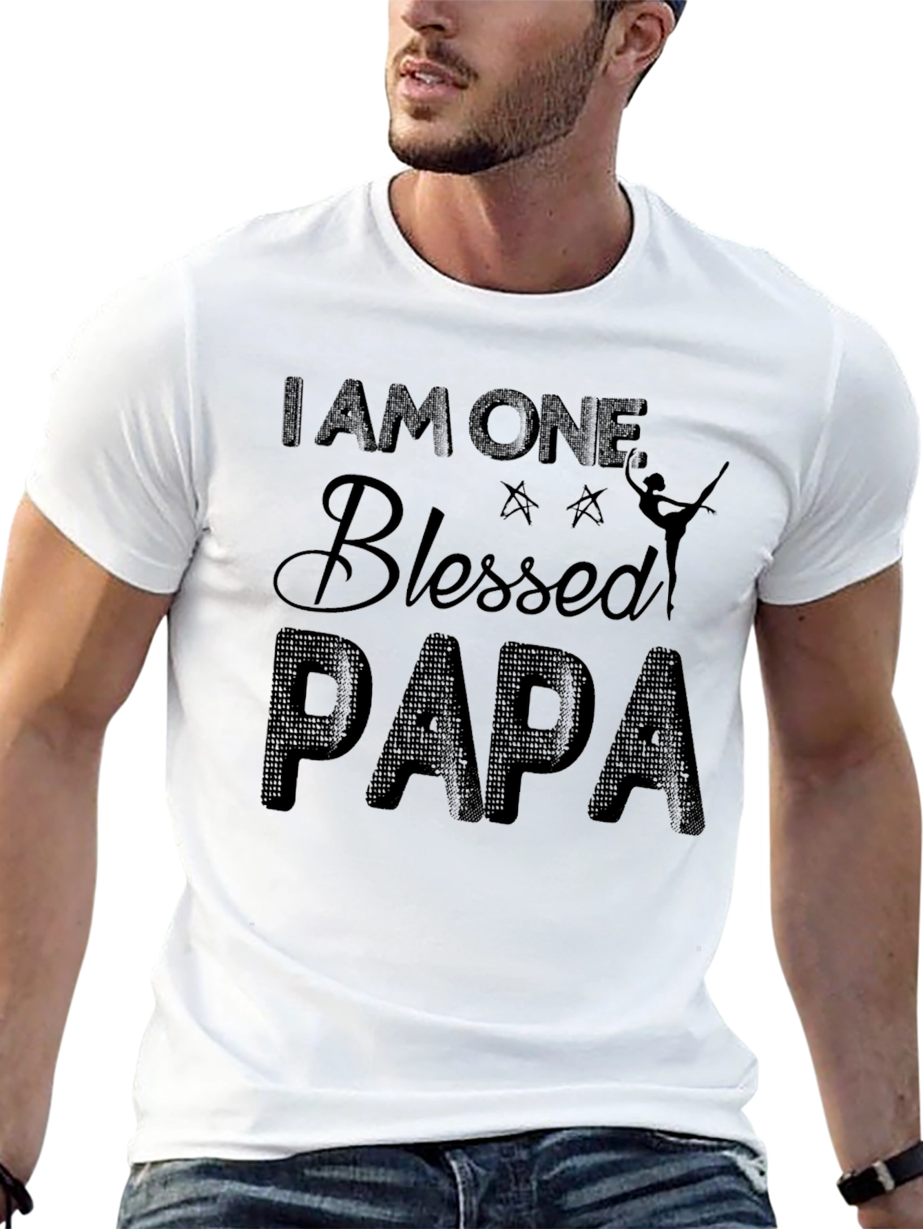 Blessed Papa T-Shirt - Fathers Day Gift