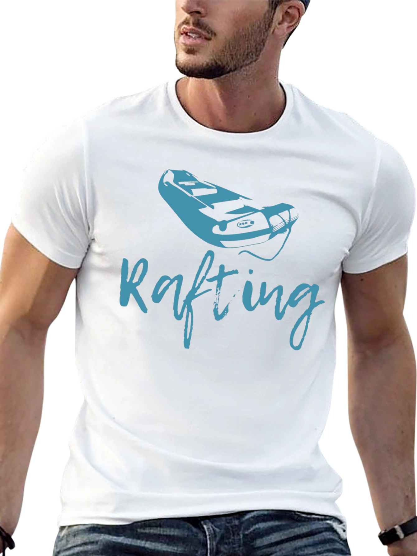 Rafting Adventure T-Shirt - Black