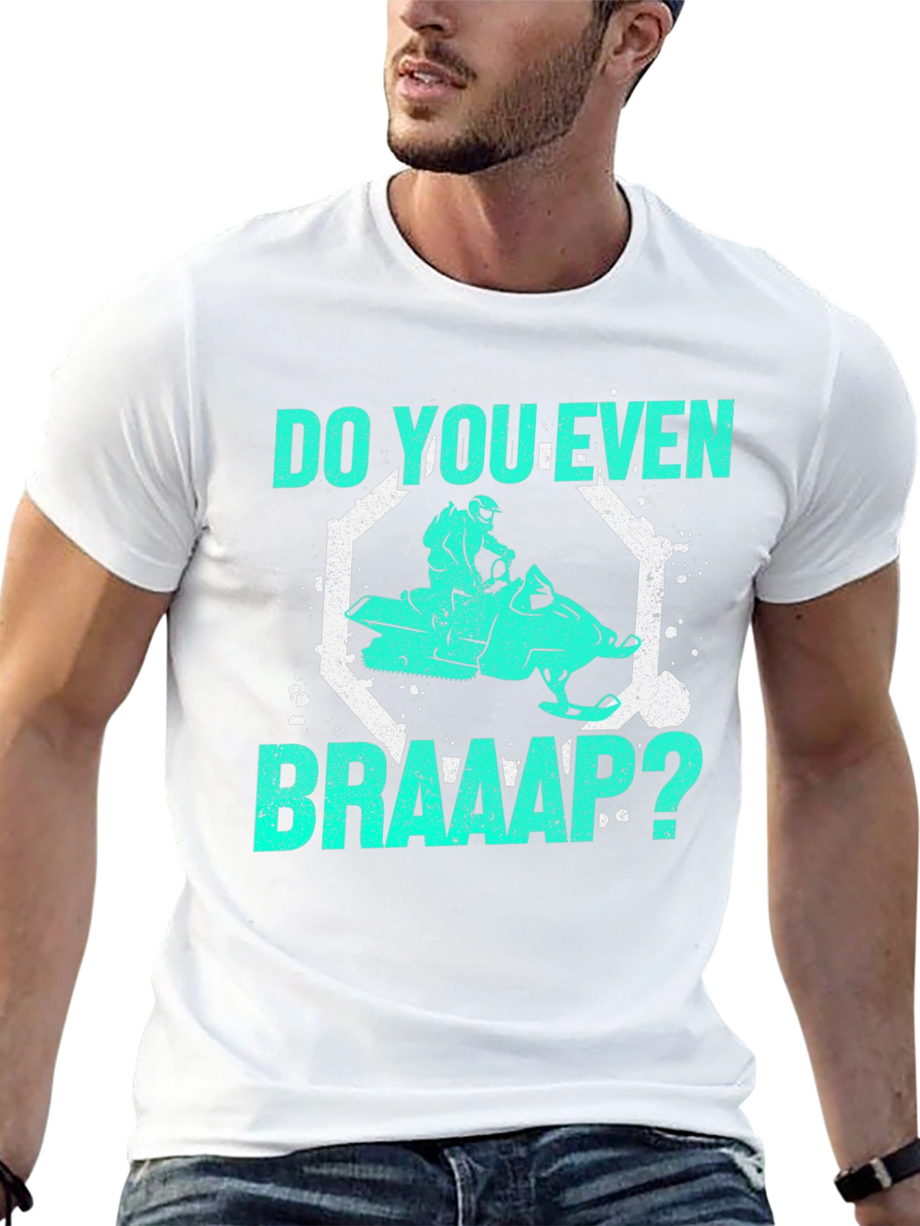 Do You Even Braaap? Mens Black Graphic Tee