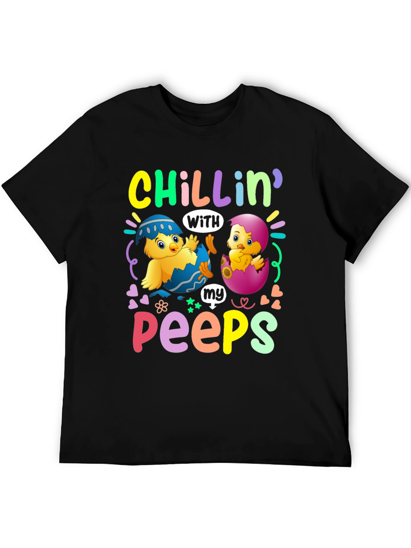 Chillin With My Peeps Easter T-Shirt