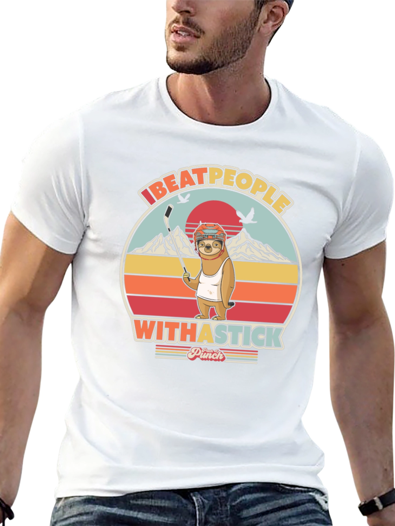 I Beat People With A Stick T-Shirt
