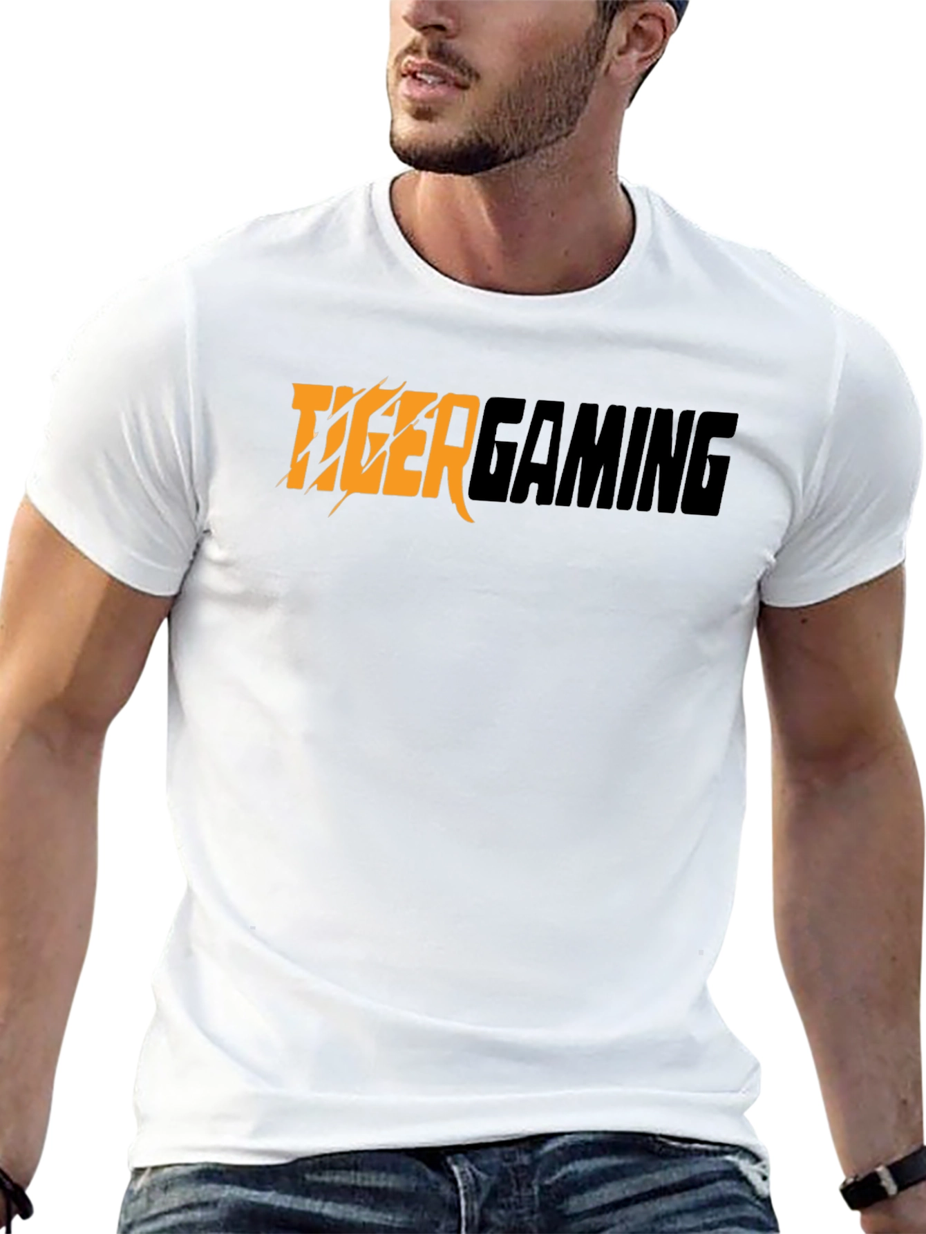 Tiger Gaming Black T-Shirt