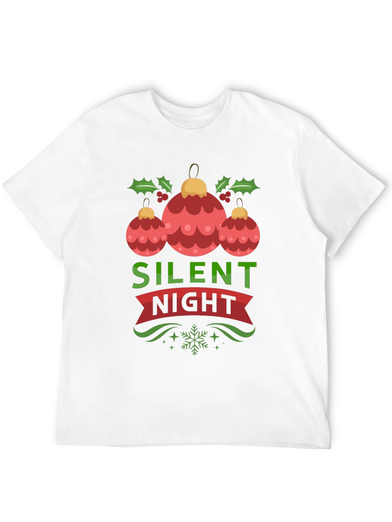 Silent Night Christmas Ornament T-Shirt