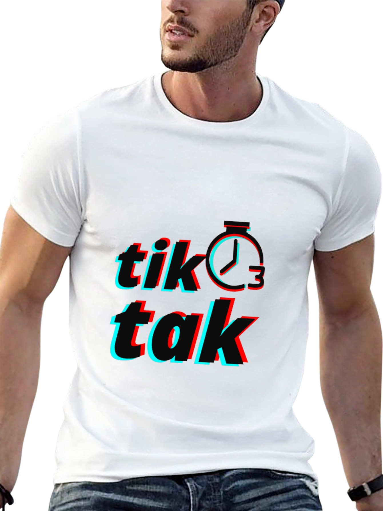 Tik Tok Time T-Shirt - Novelty Design