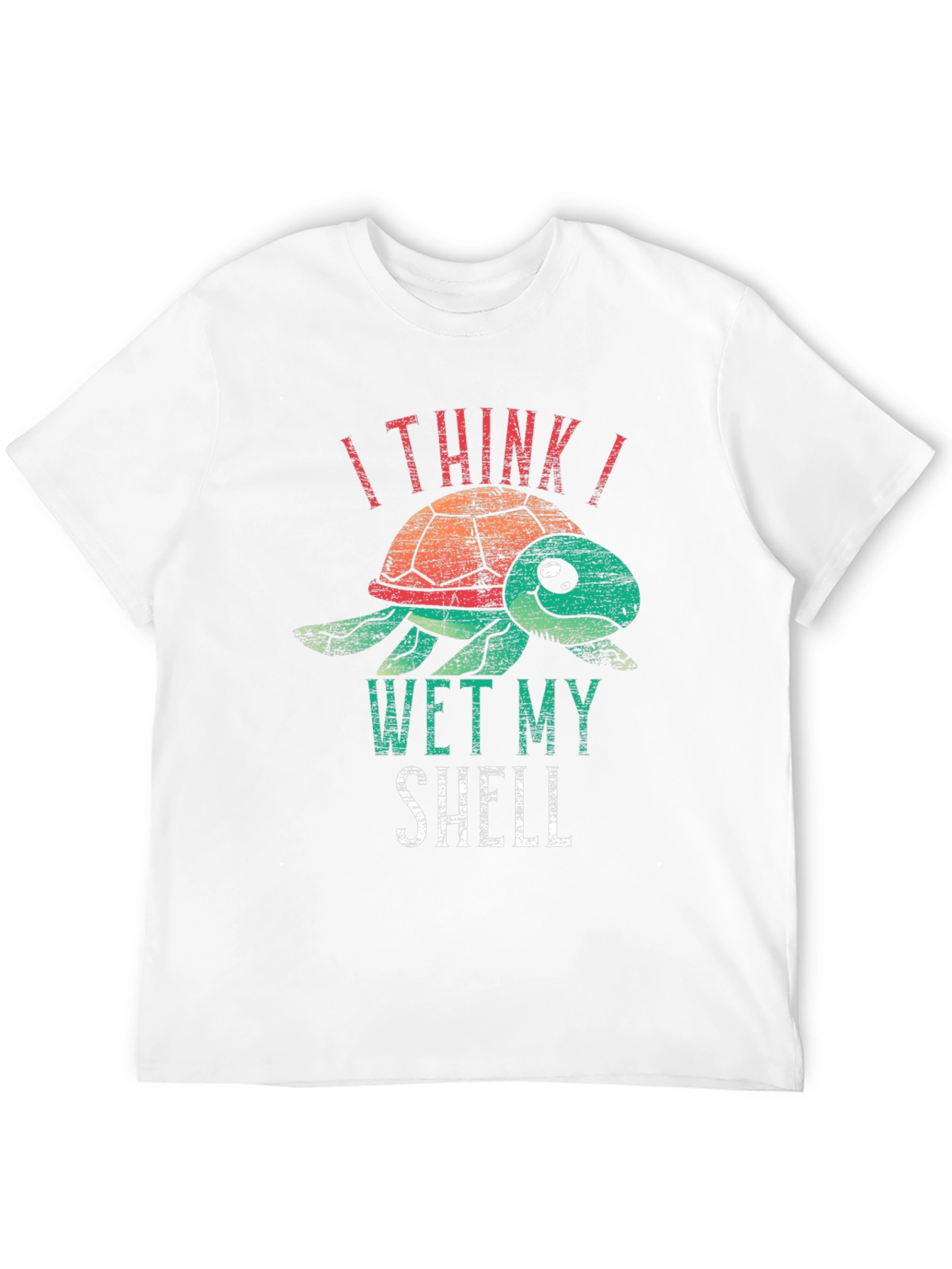 I Think I Wet My Shell Turtle T-Shirt