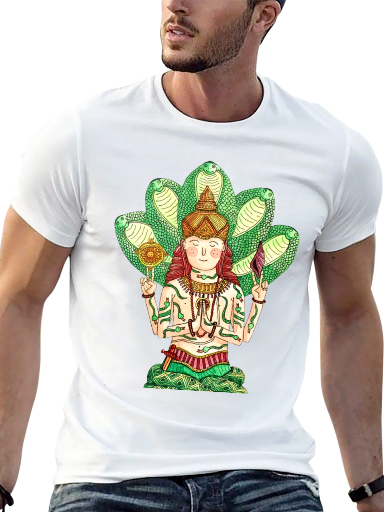 Snake God Graphic Tee