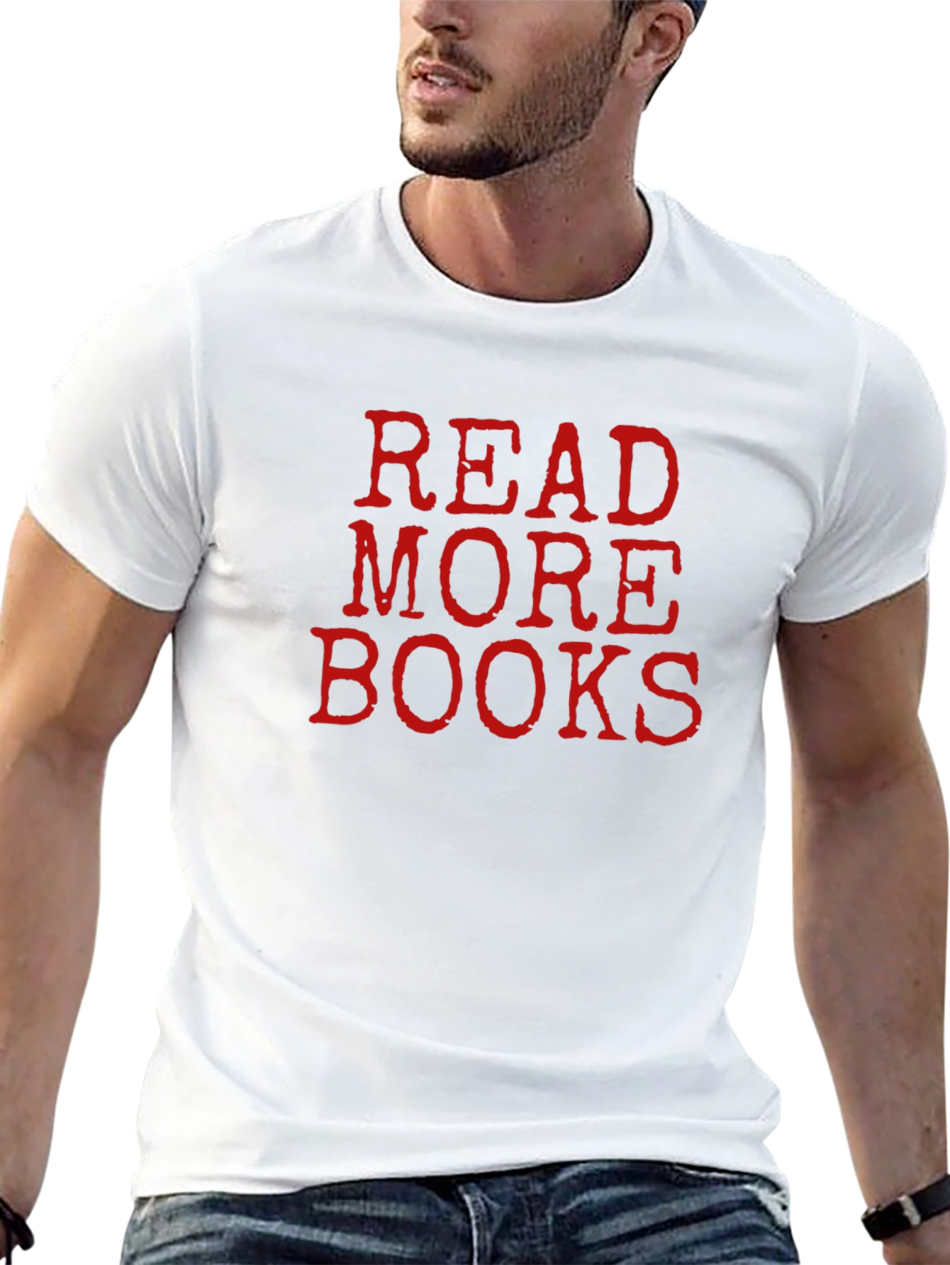 Read More Books Black Graphic Tee