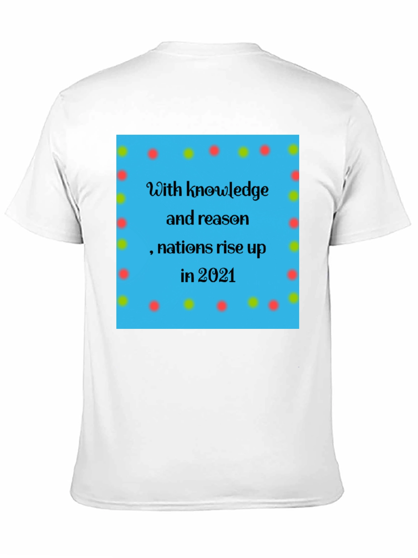 Knowledge & Reason Tee - Nations Rise Design