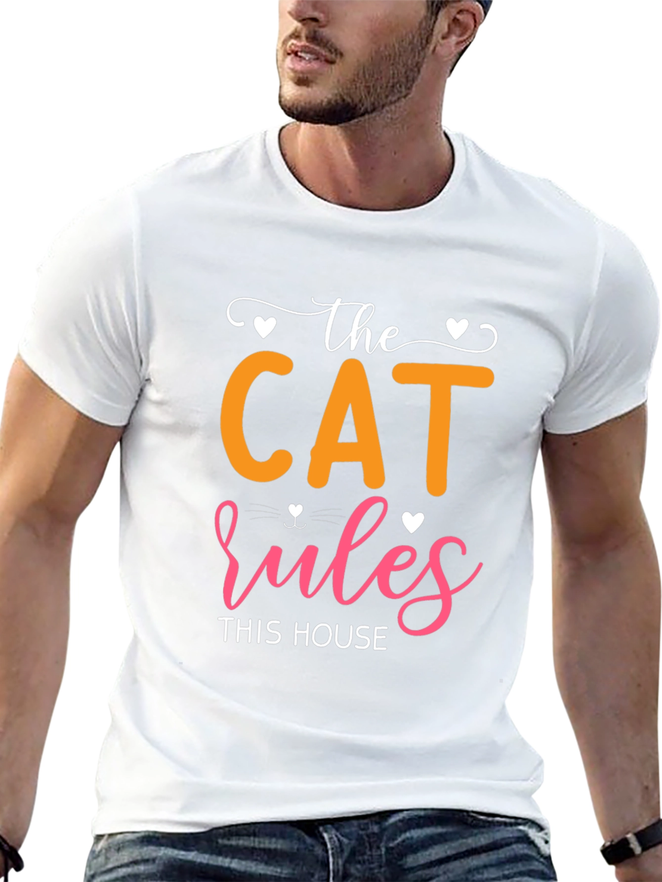 The Cat Rules This House T-Shirt