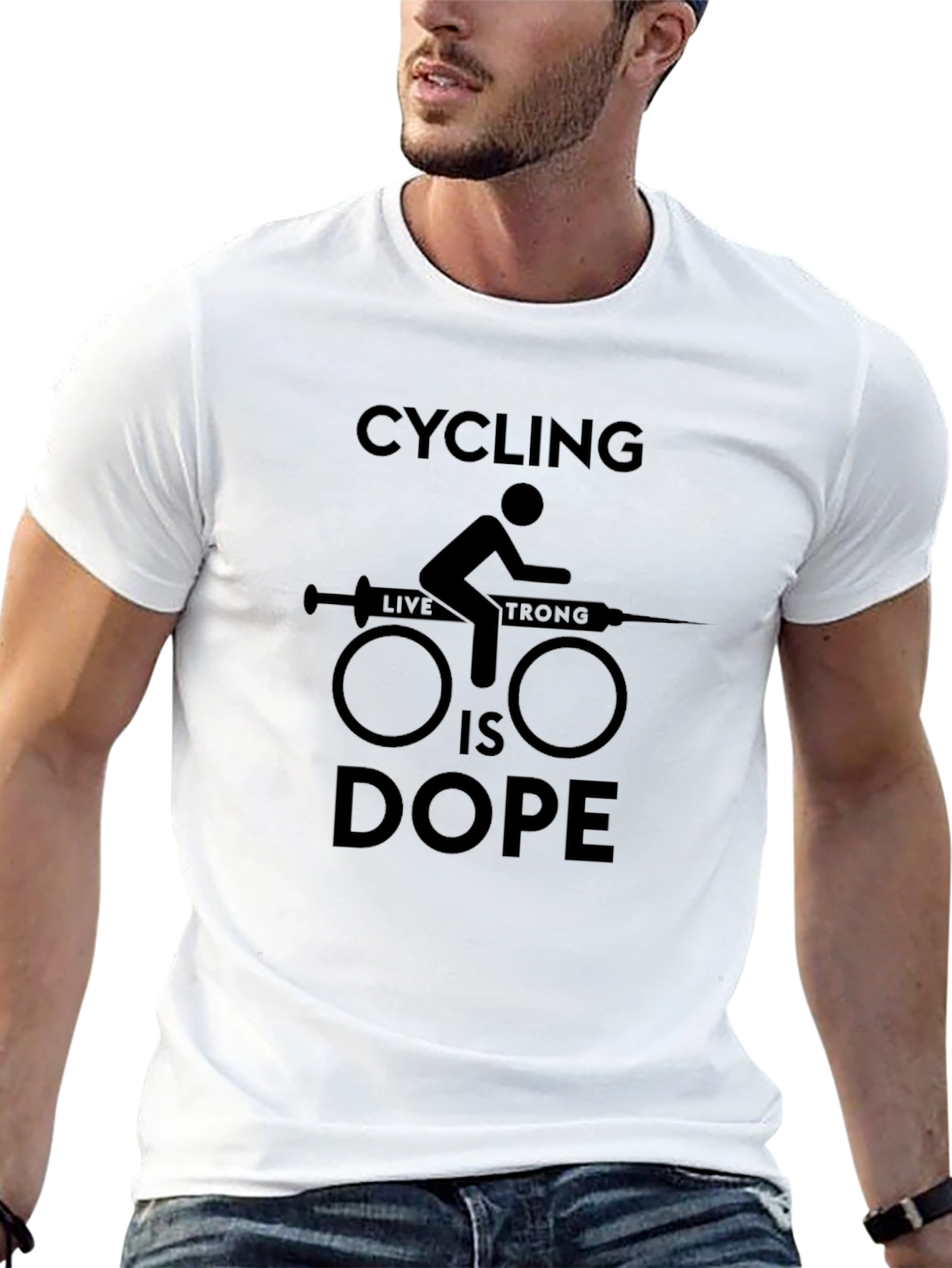 Cycling is Dope Graphic T-Shirt