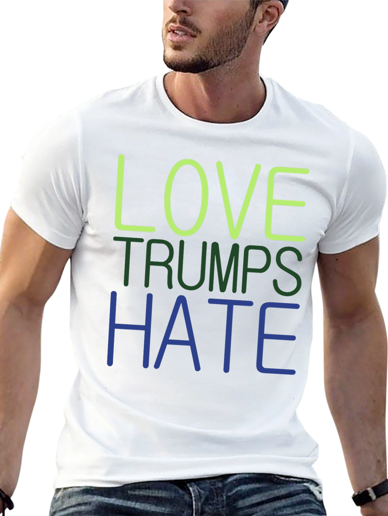 Love Trumps Hate Graphic T-Shirt