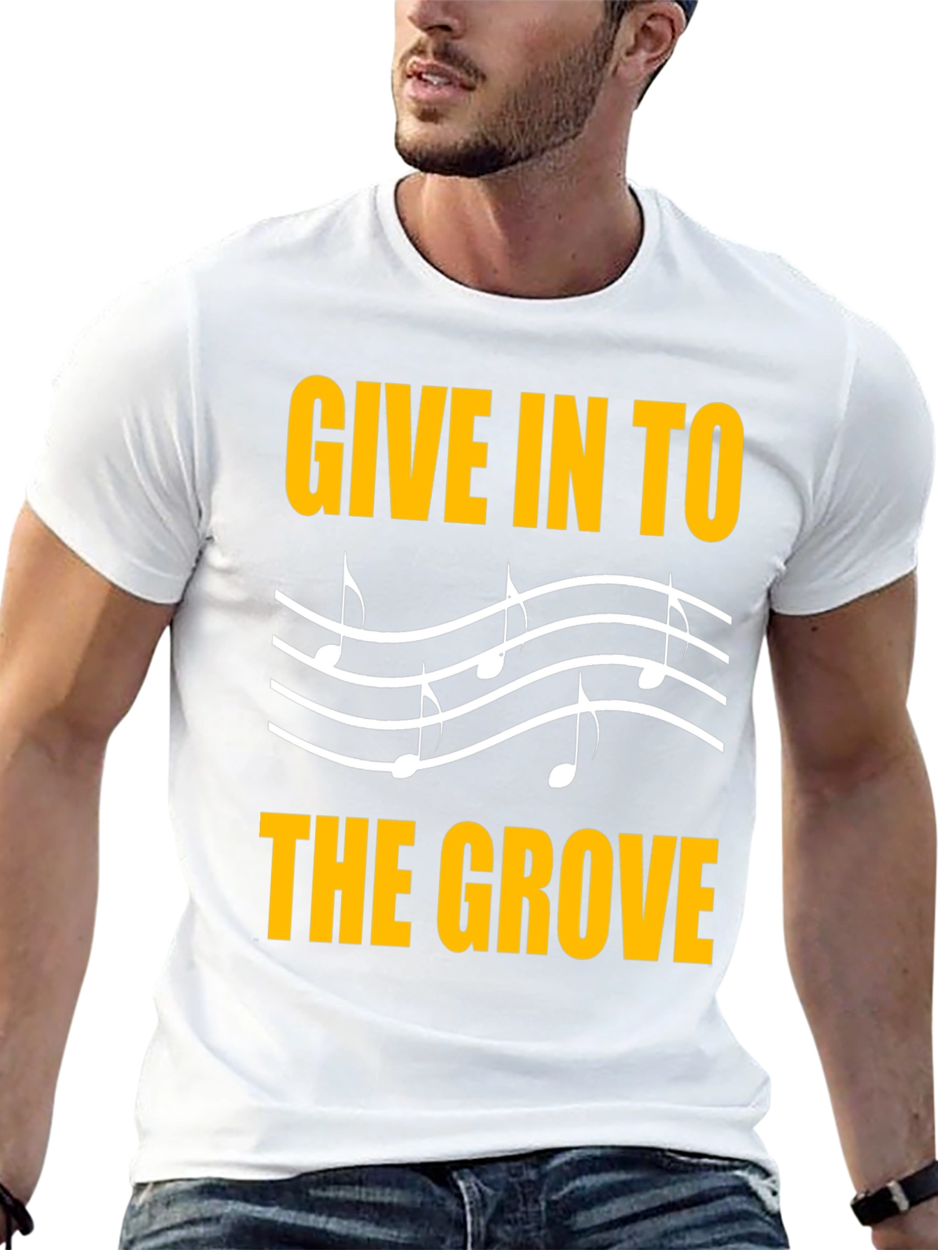 Give In To The Grove Black T-Shirt