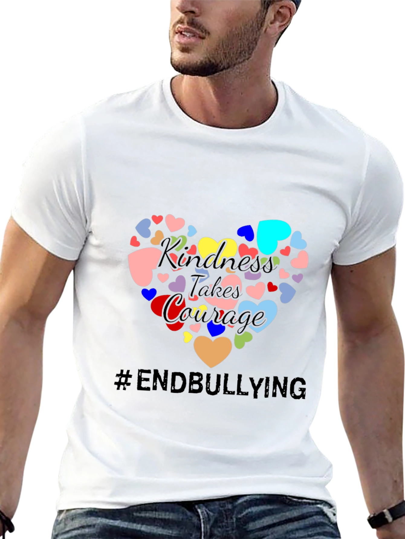 Kindness Takes Courage T-Shirt - End Bullying
