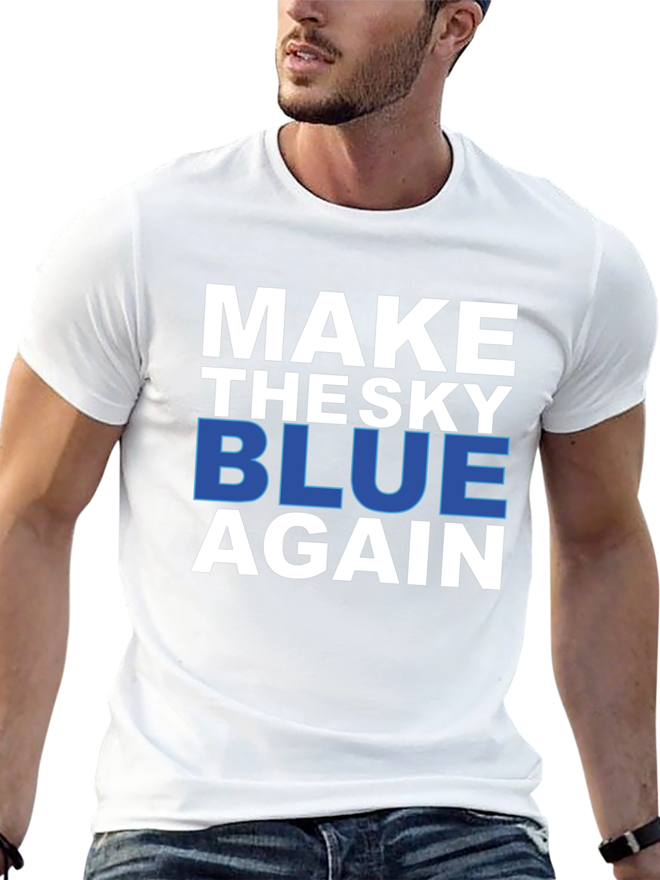 Make the Sky Blue Again Graphic Tee