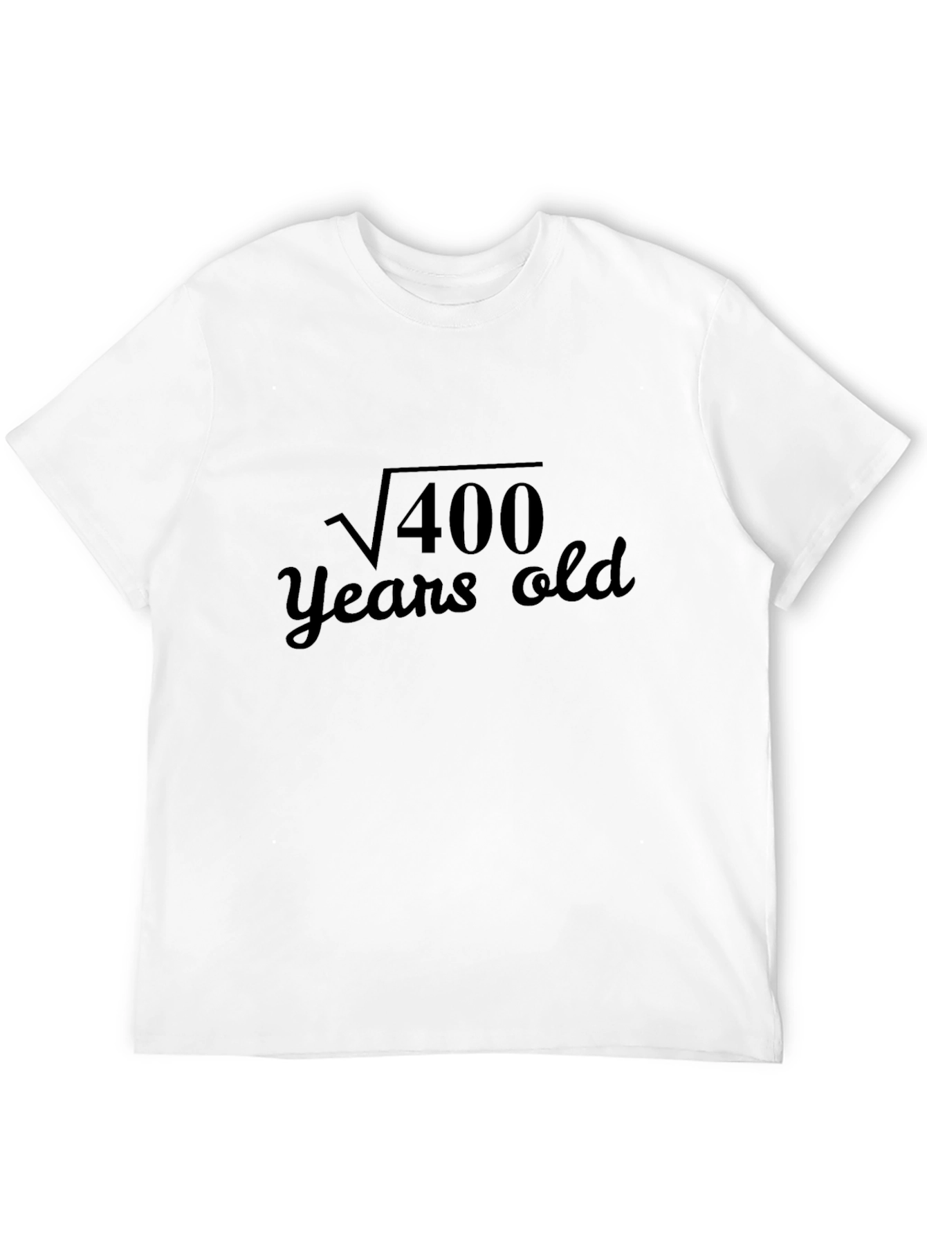 Funny 20 Years Old Math T-Shirt Birthday Gift