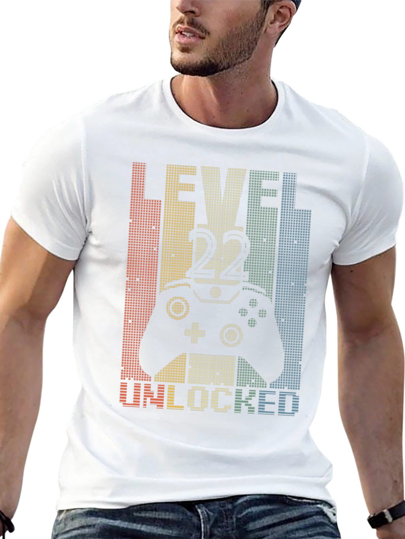 Level 22 Unlocked Gamer T-Shirt - Birthday Gift Idea