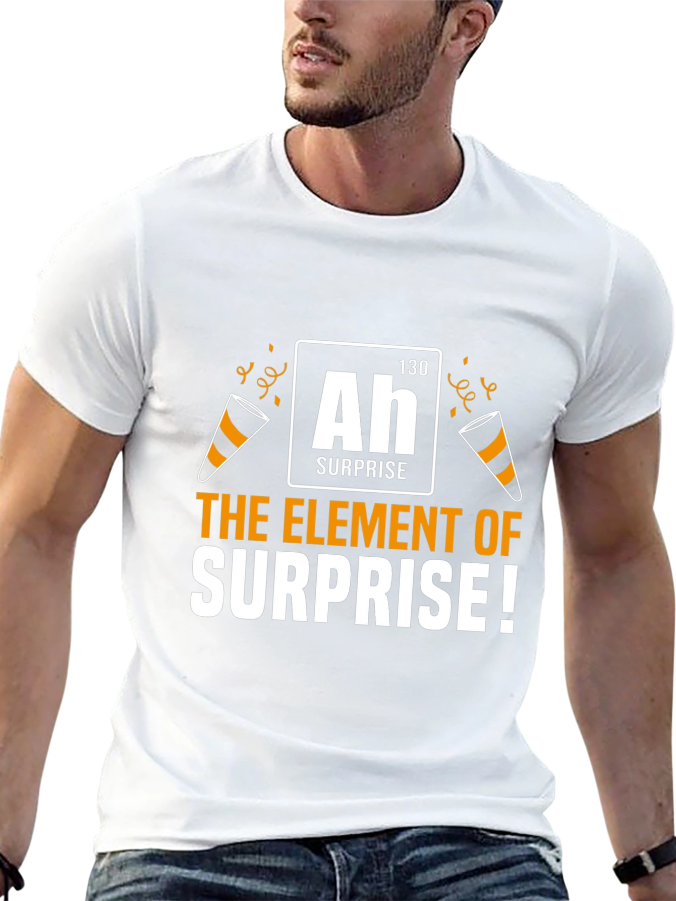 The Element of Surprise T-Shirt - Funny Chemistry Tee