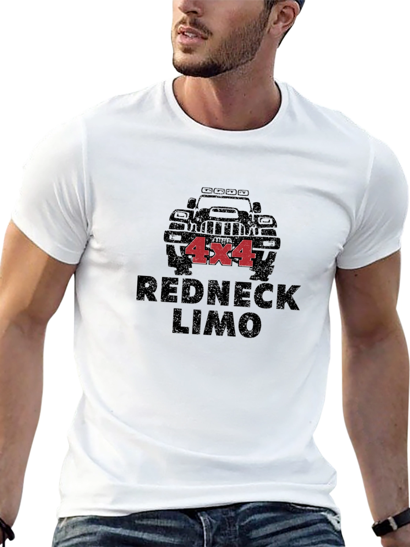 Redneck Limo 4x4 Graphic Tee