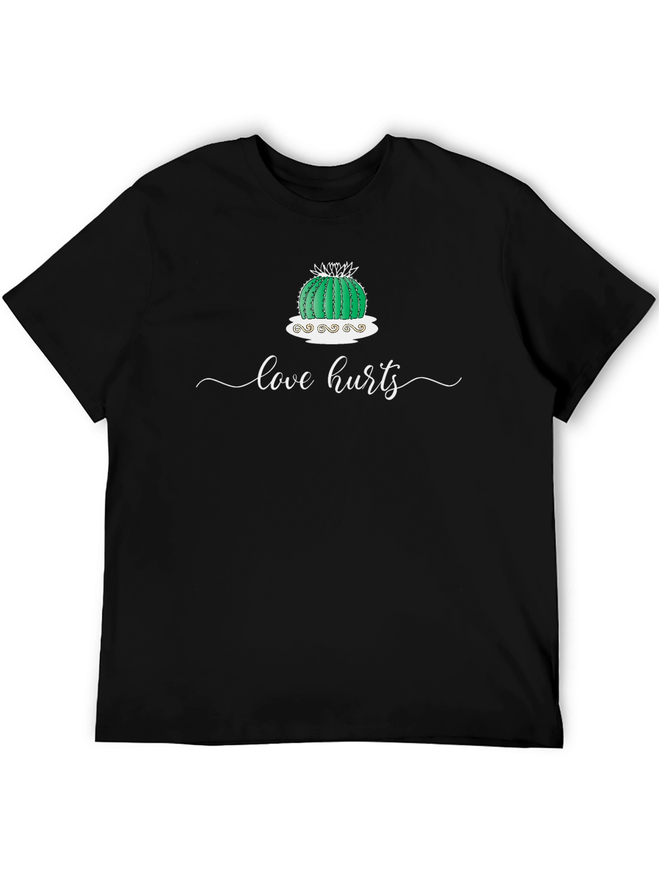 Love Hurts Cactus Graphic T-Shirt