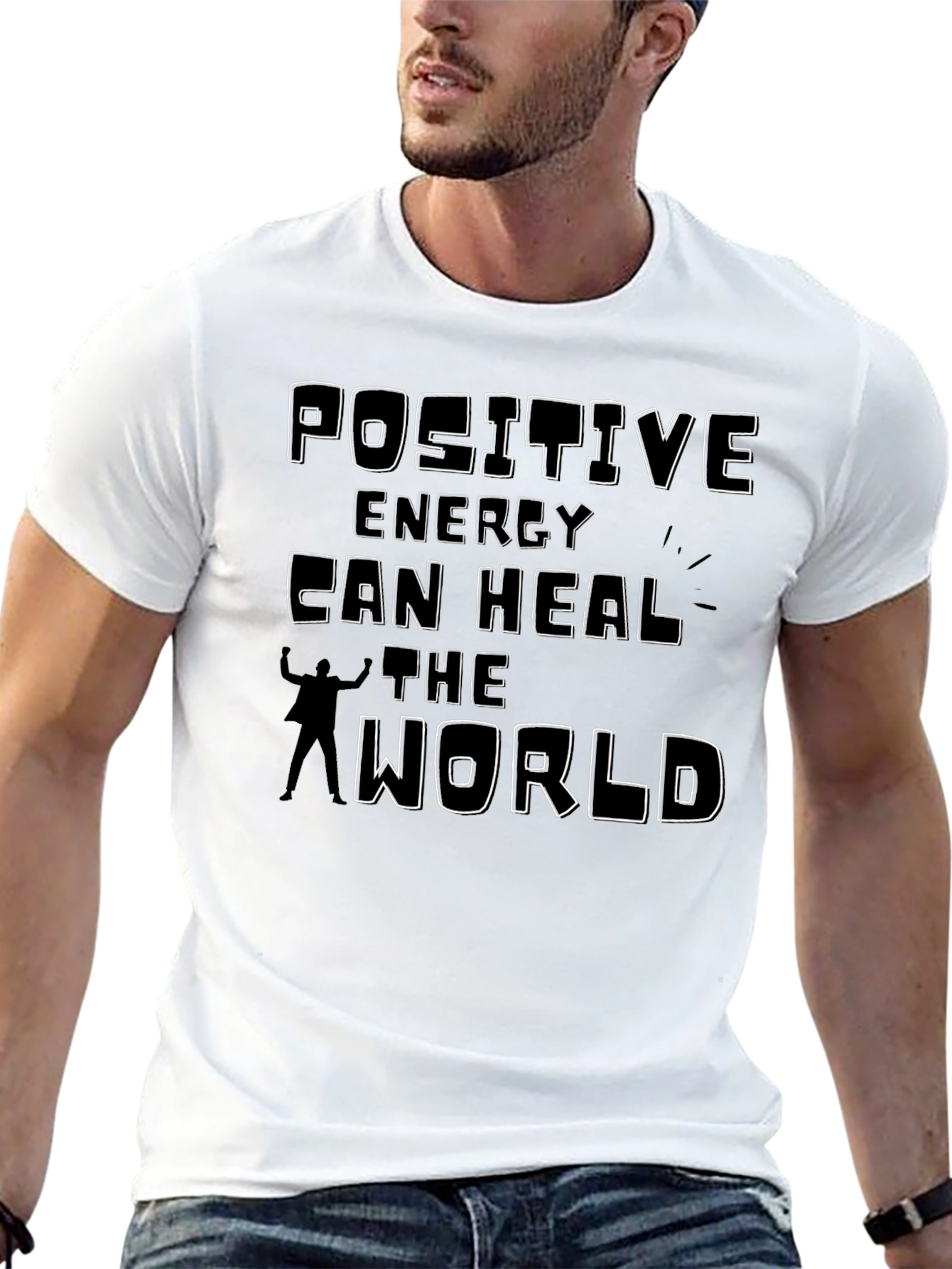 Positive Energy Can Heal the World T-Shirt
