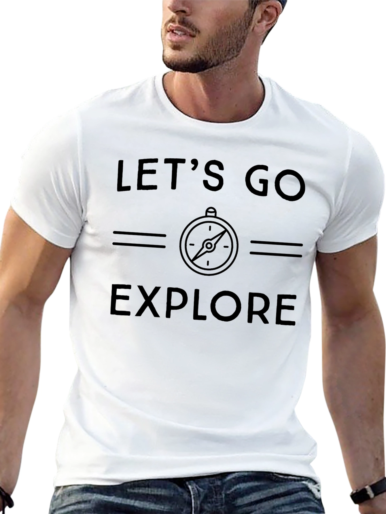 Lets Go Explore Graphic T-Shirt
