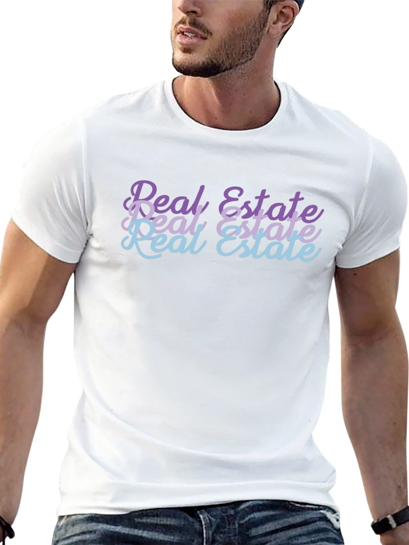 Real Estate Gradient T-Shirt