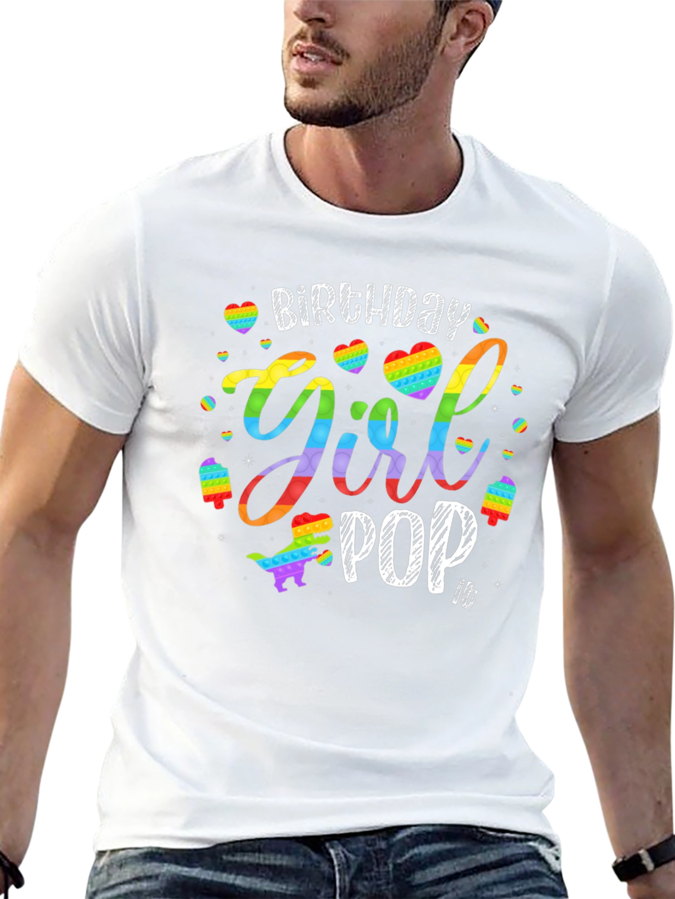 Birthday Girl Pop It T-Shirt