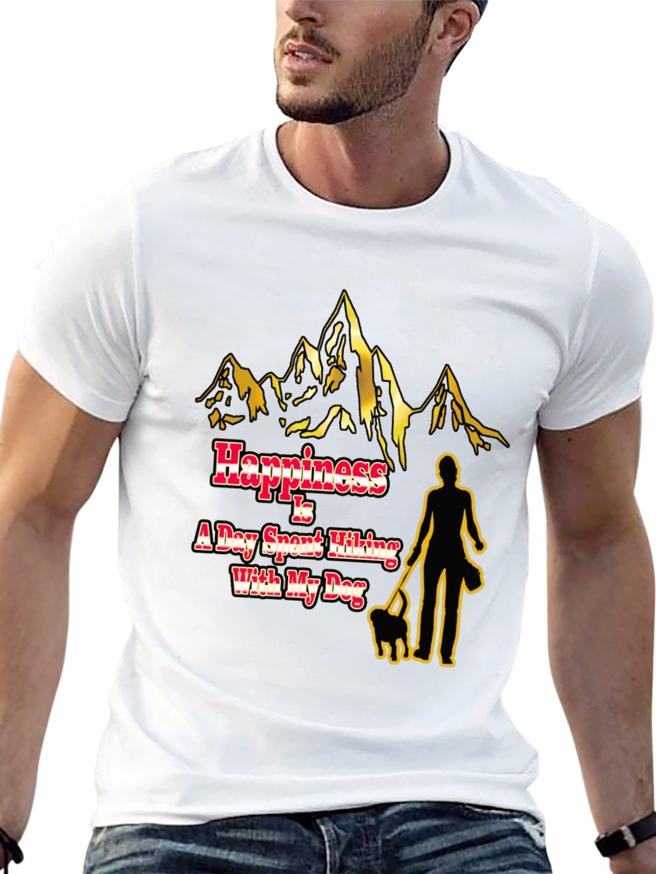 Hiking with My Dog T-Shirt