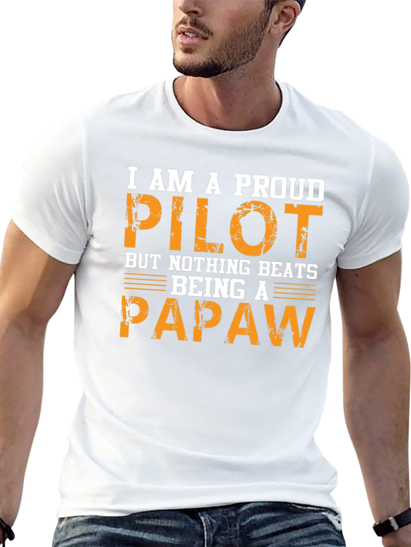 Proud Pilot Papaw T-Shirt