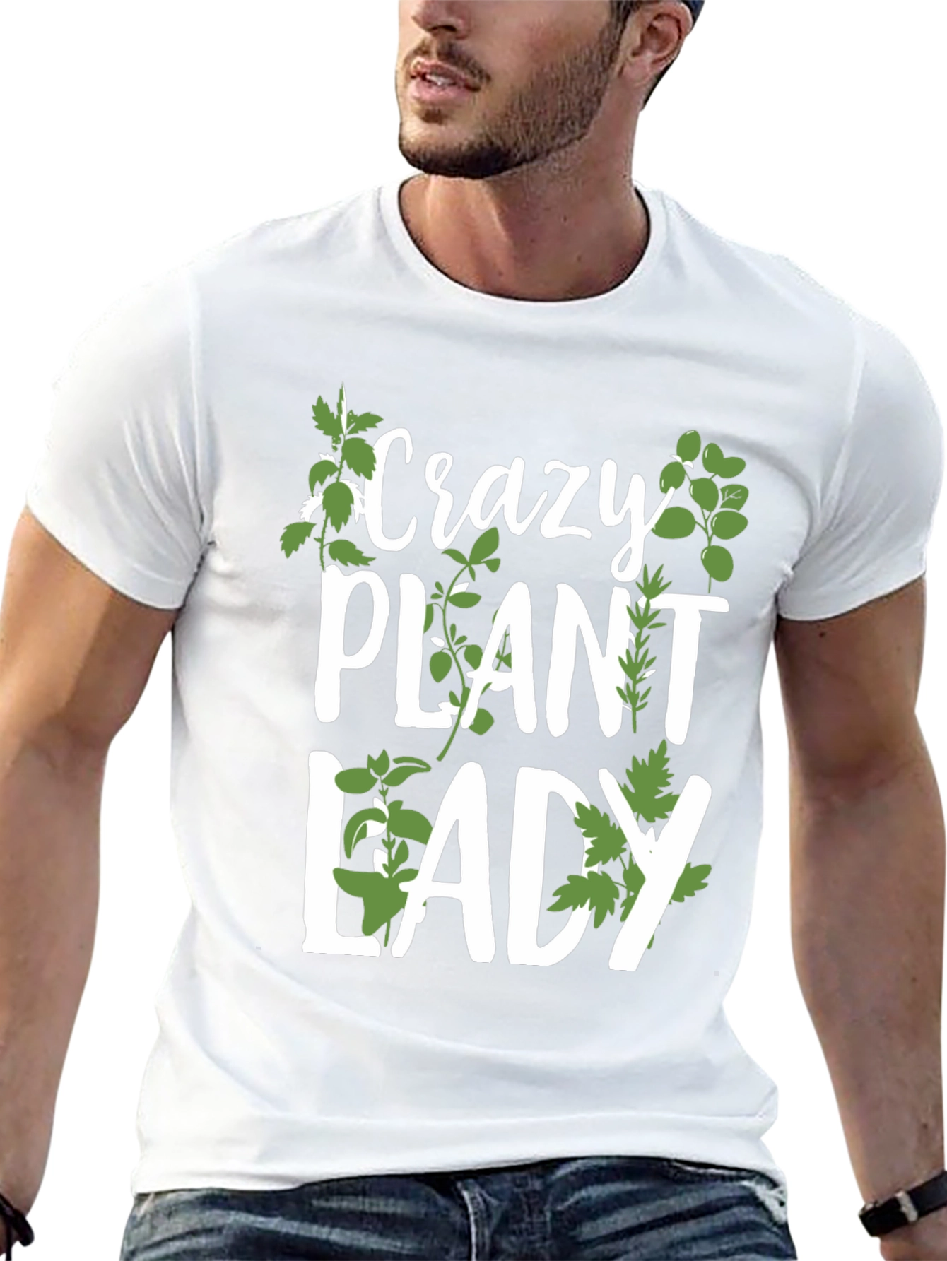 Crazy Plant Lady Graphic T-Shirt - Unisex