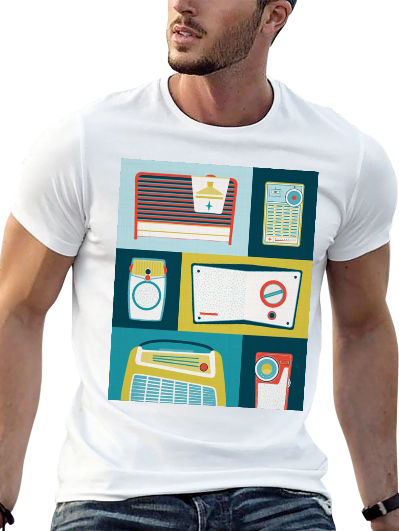 Retro Gadget Graphic Tee