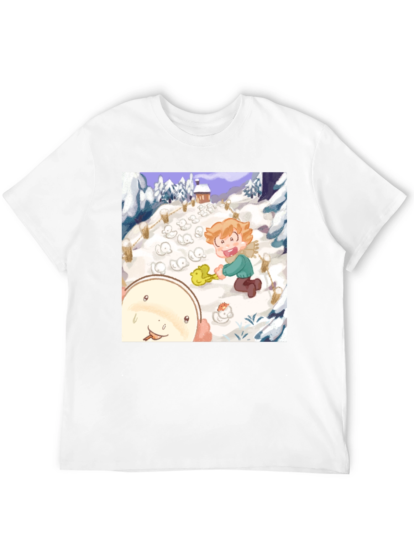 Winter Ducks Graphic Tee