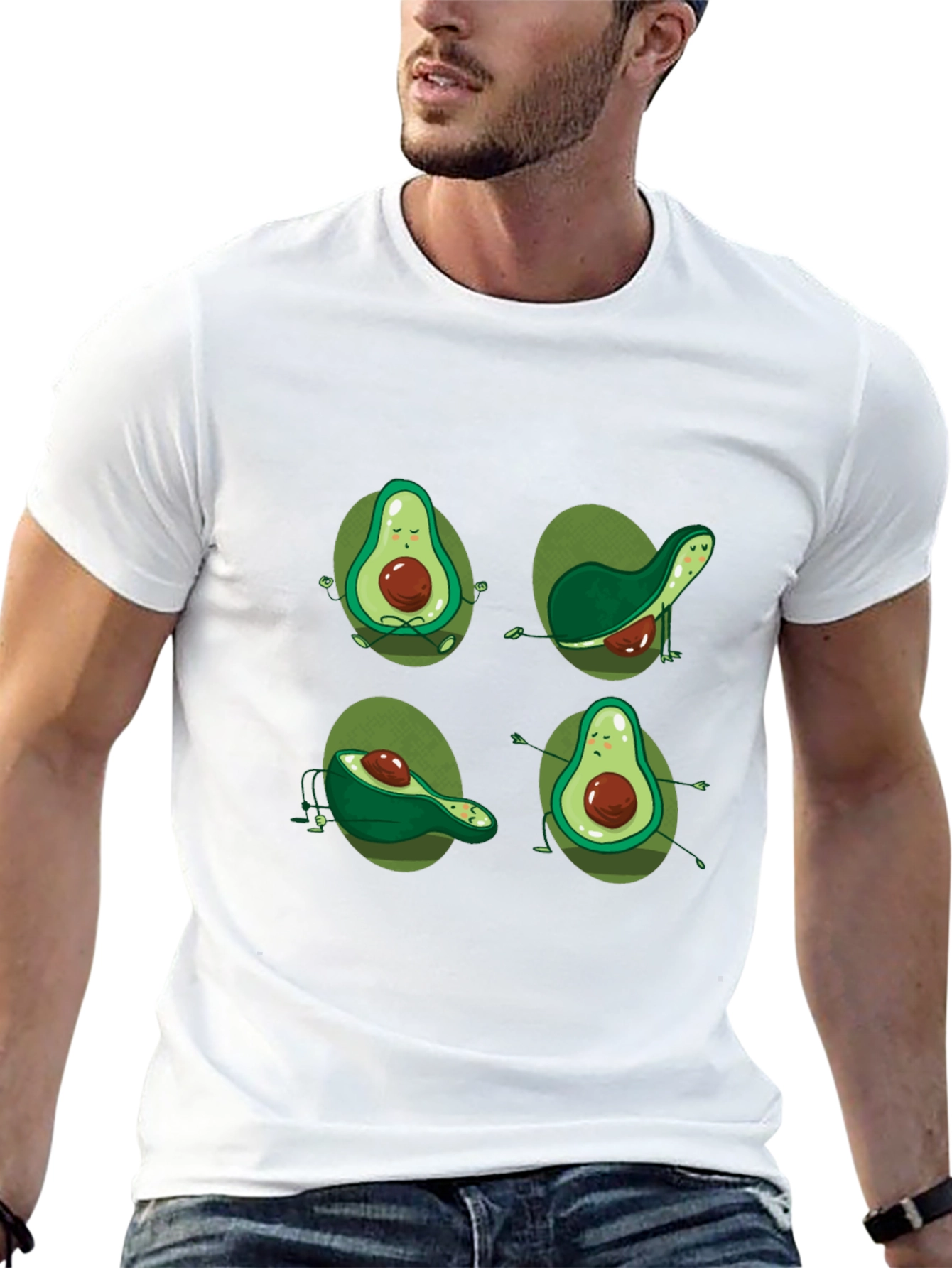 Yoga Avocado Graphic Tee