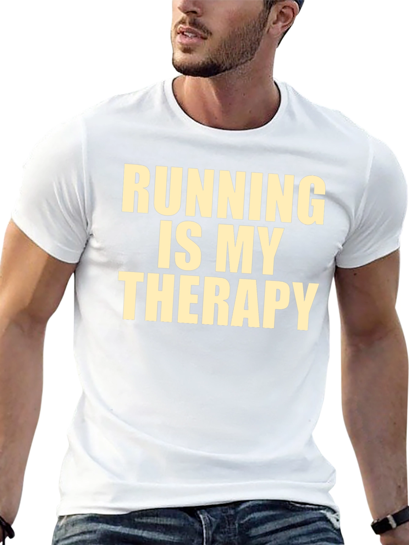 Running Is My Therapy T-Shirt