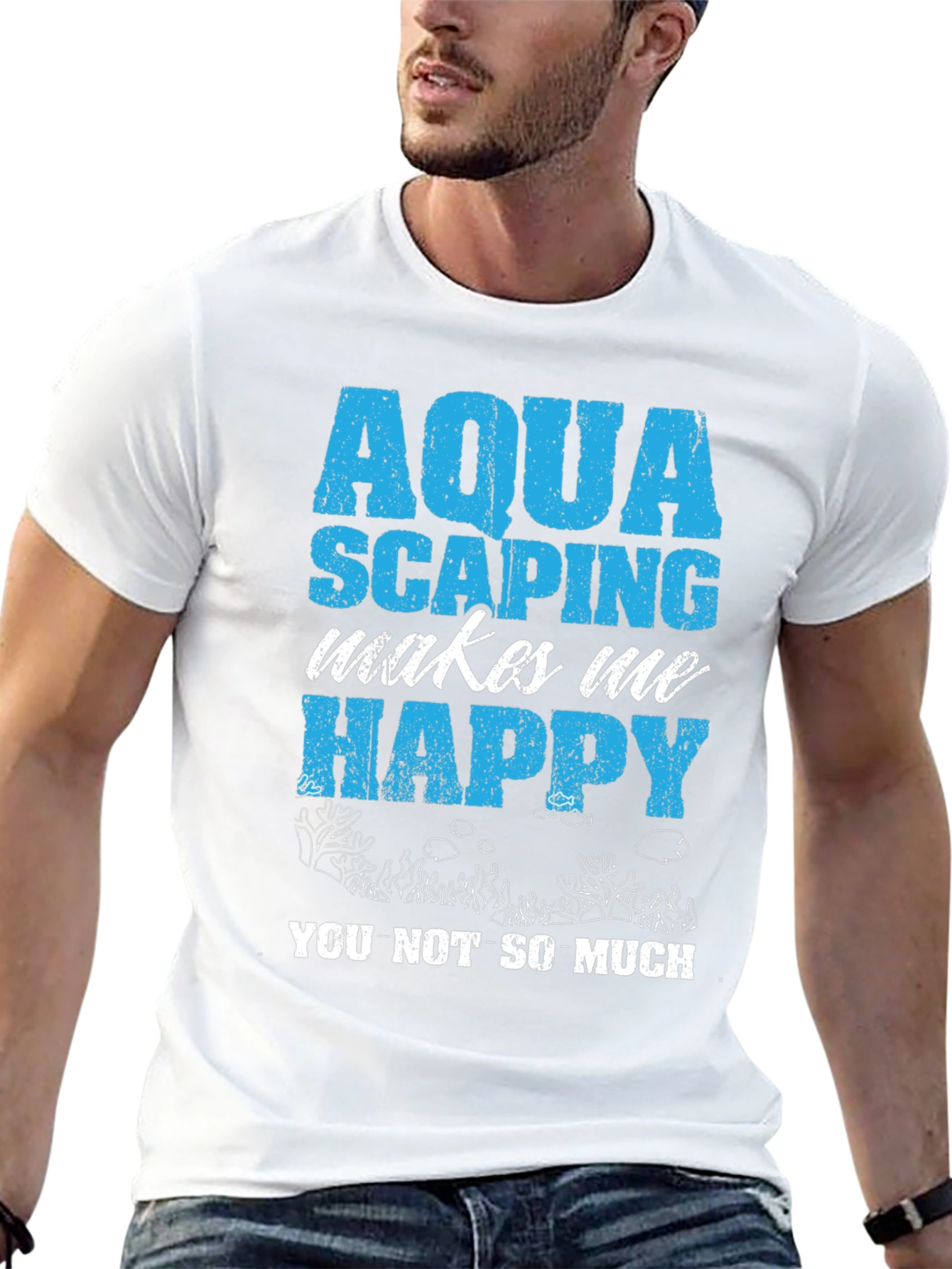 Aquascaping Makes Me Happy T-Shirt