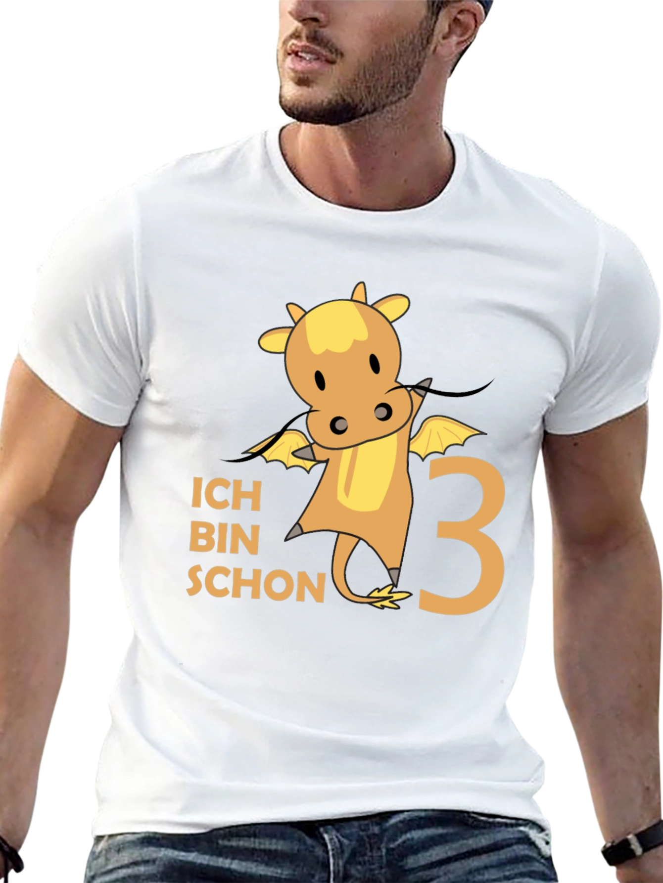 Cute 3rd Birthday Dragon T-Shirt
