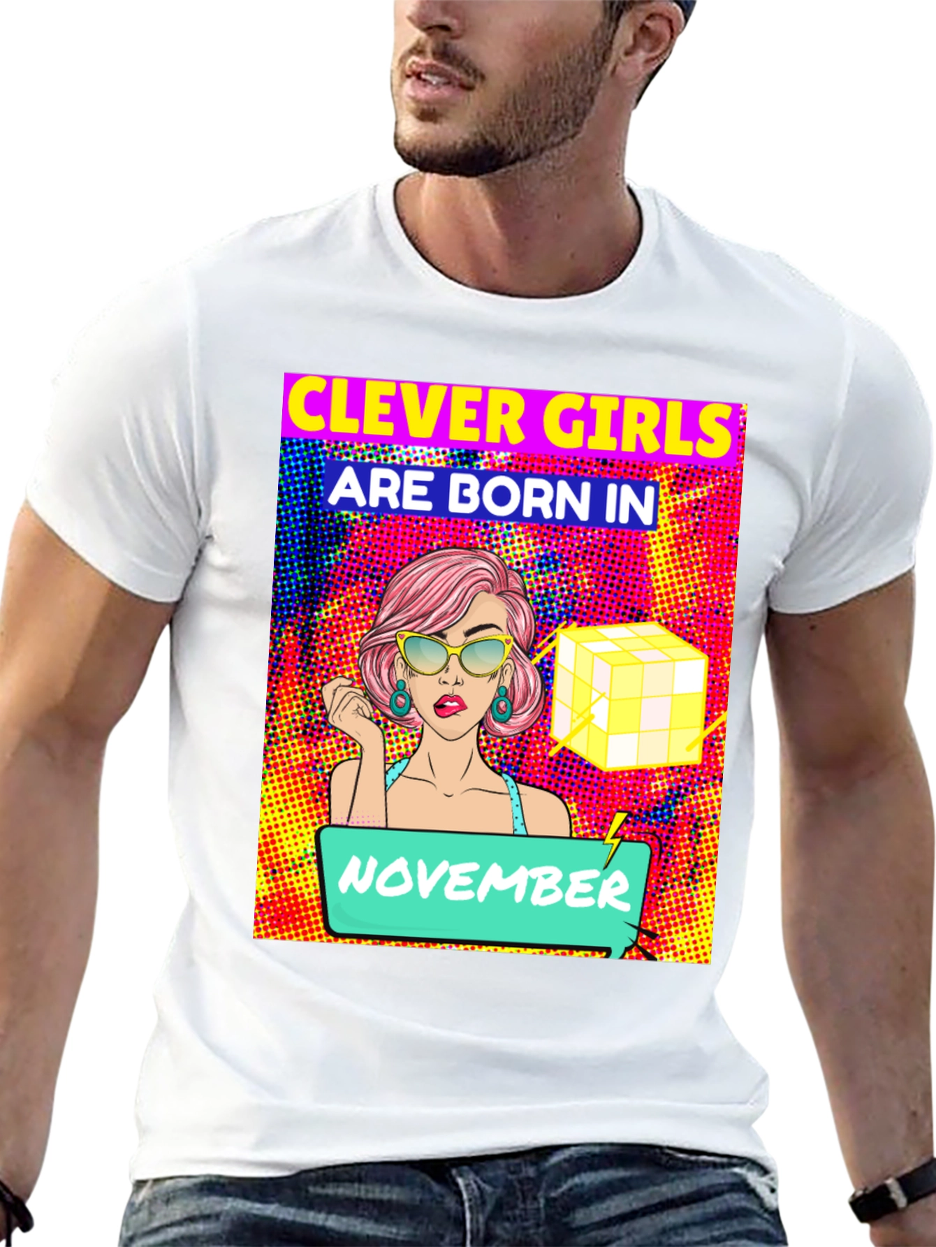 Clever Girls Born in November T-Shirt