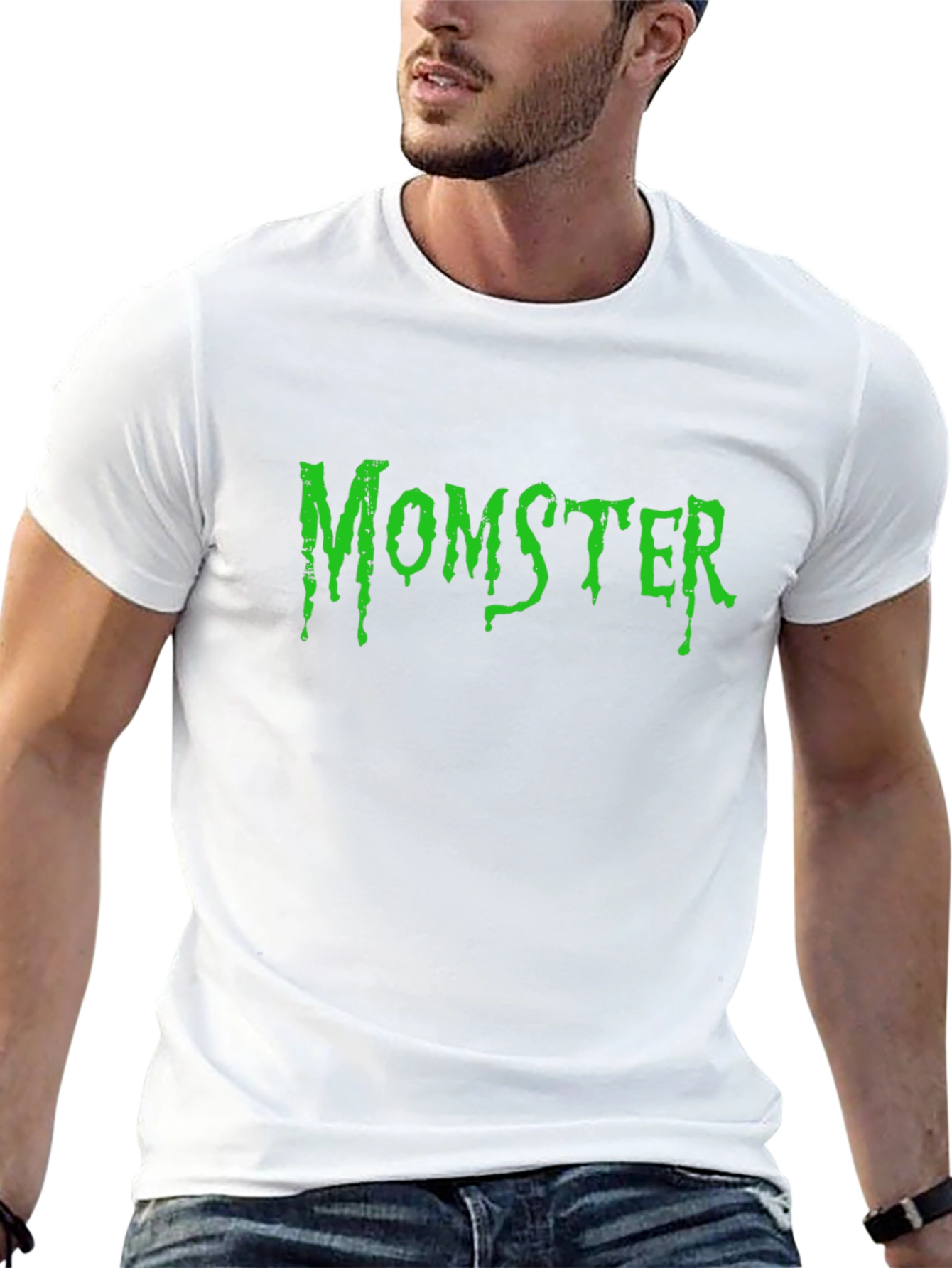 Momster Graphic Tee - Halloween Costume Shirt