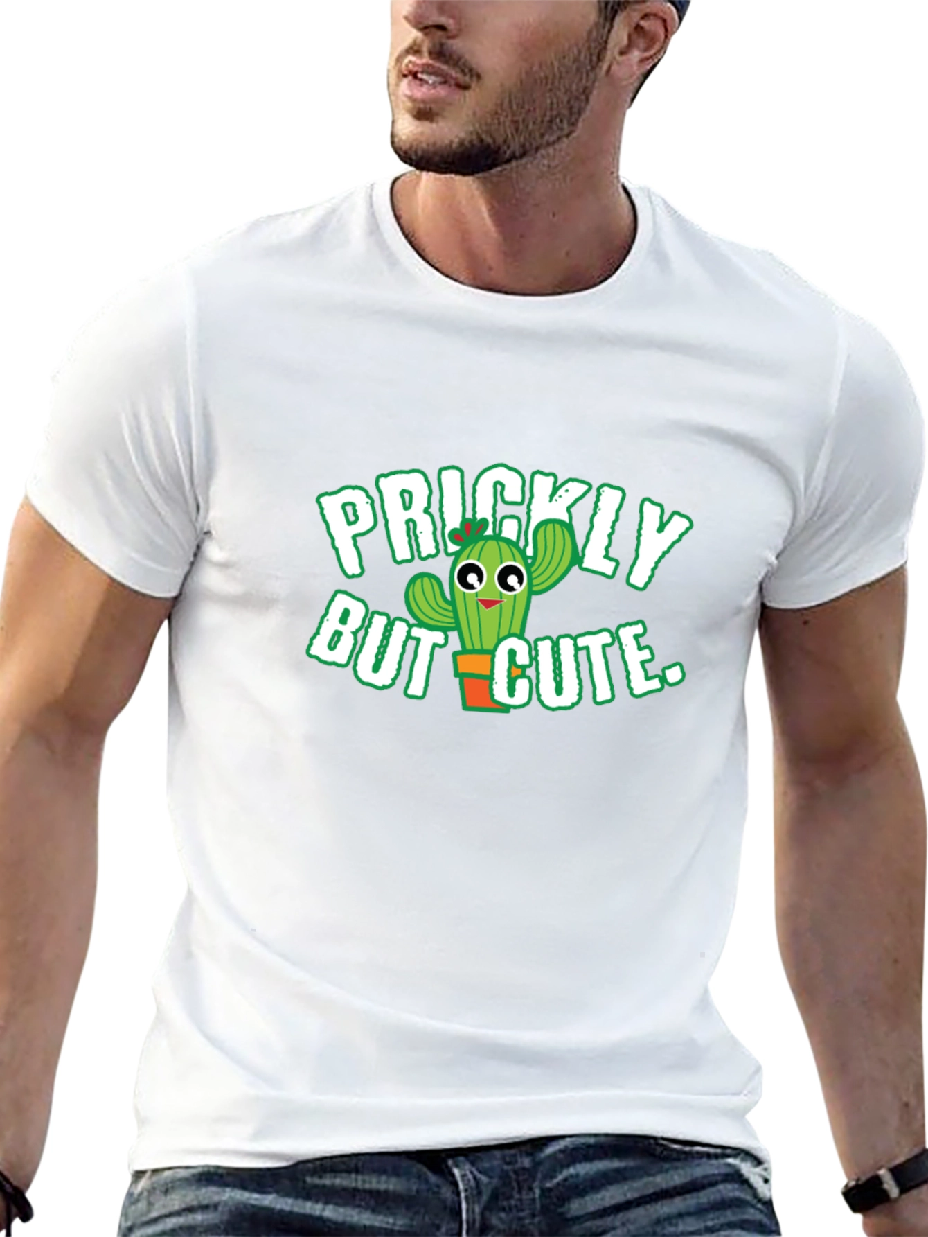 Prickly But Cute Cactus Graphic Tee