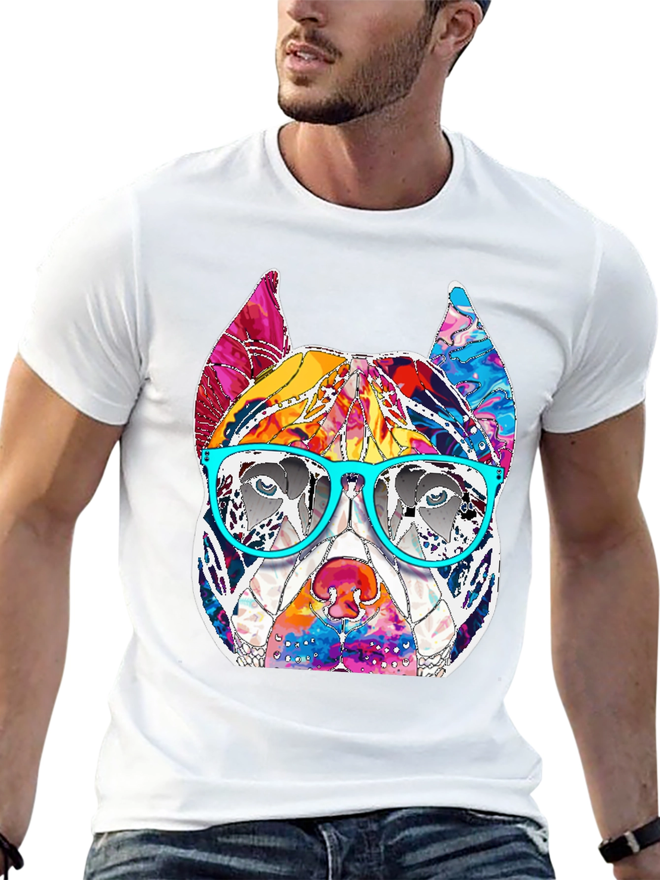 Cool Dog Graphic Tee