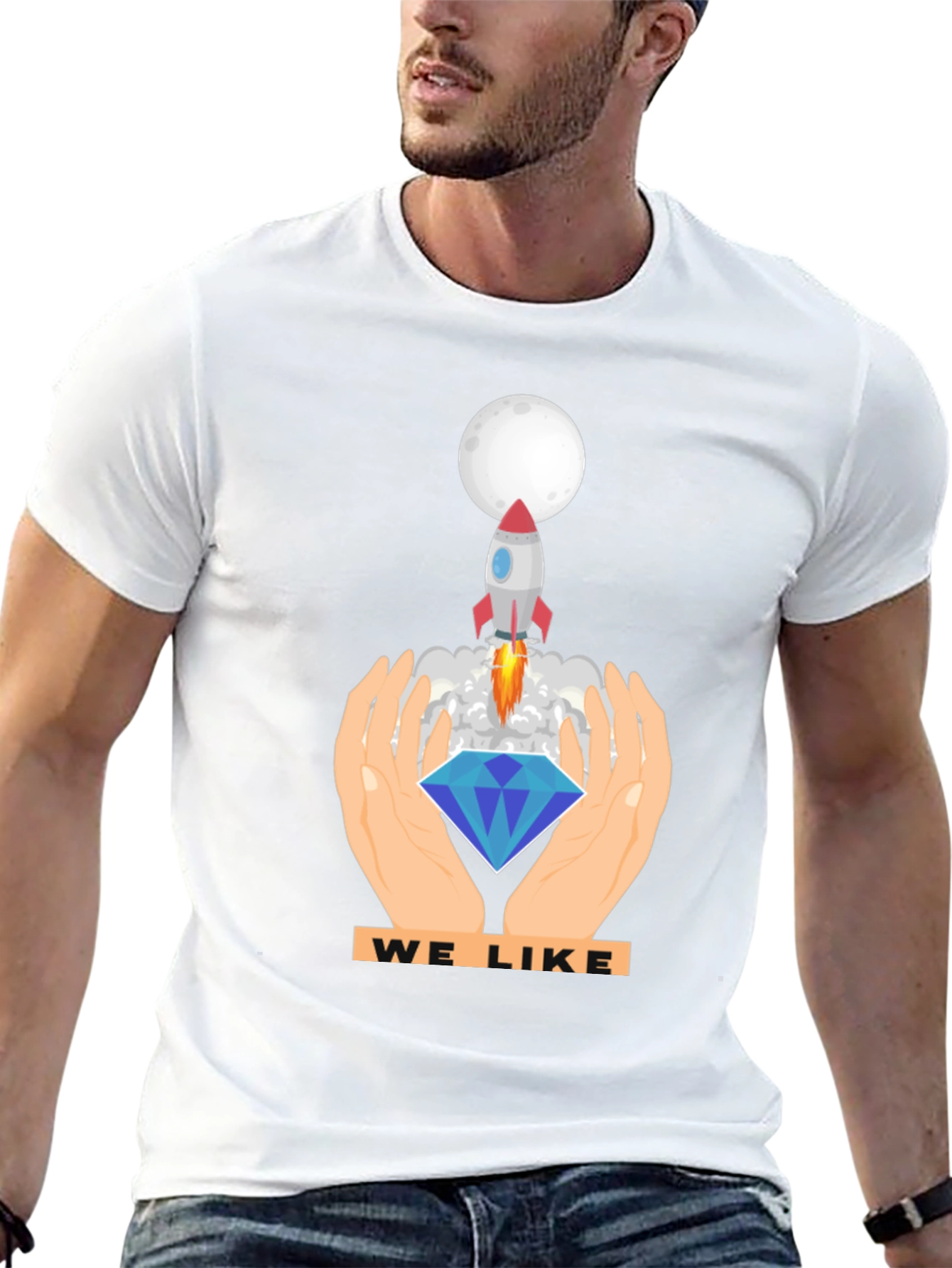 We Like Diamond Rocket T-Shirt