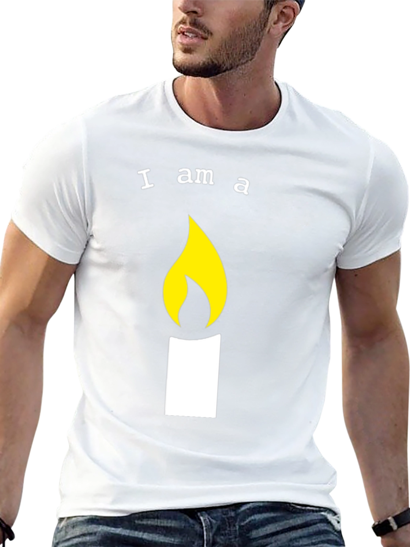 I am a Candle T-Shirt - Fun Graphic Tee