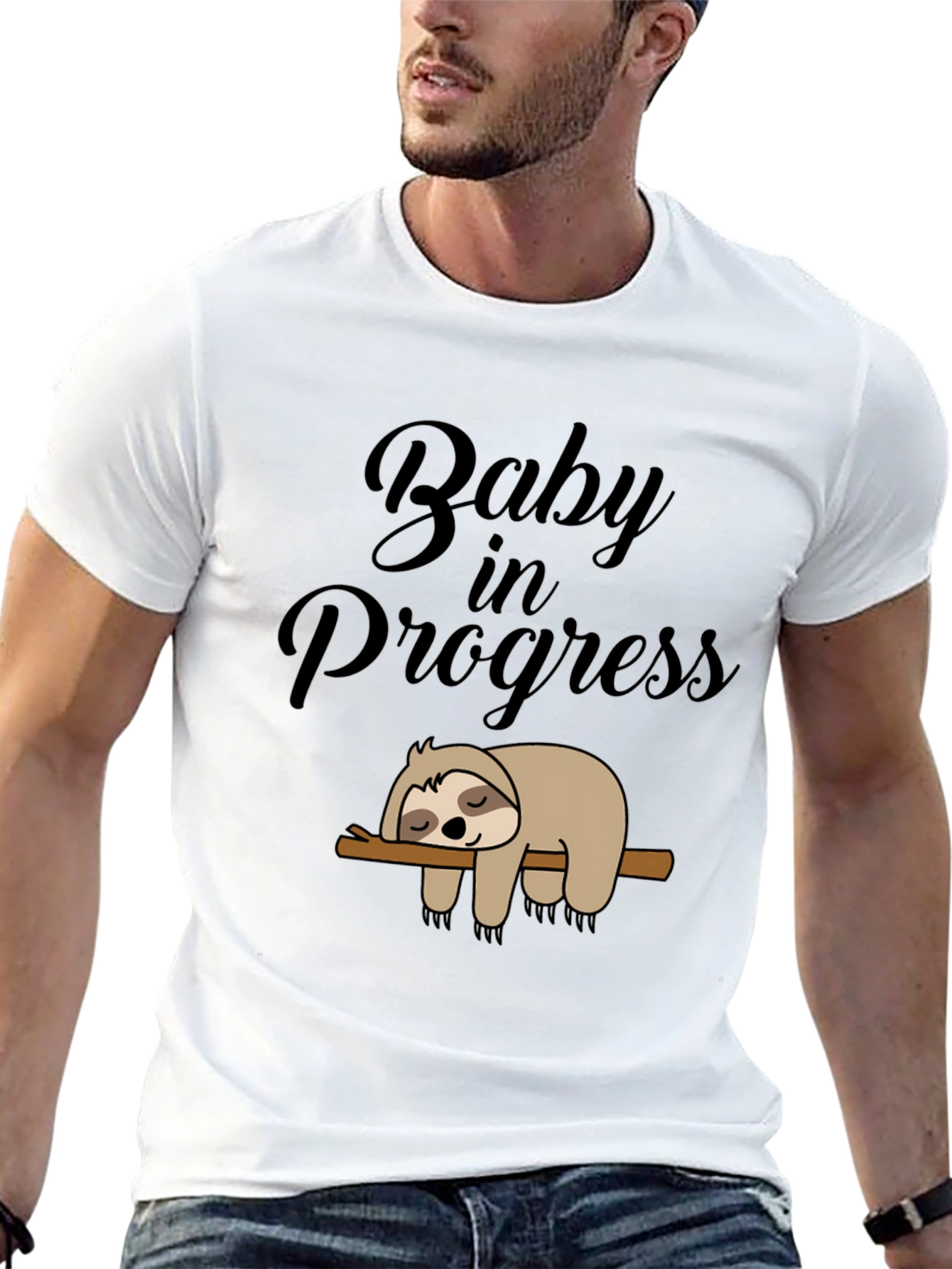 Baby in Progress Sloth Tee