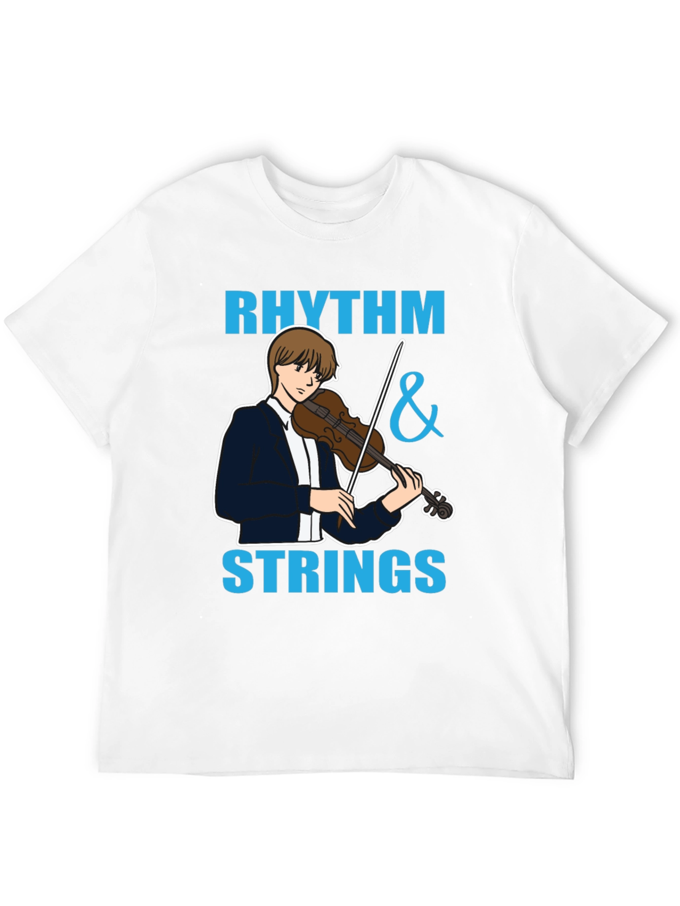 Rhythm & Strings Graphic T-Shirt - Musicians Tee